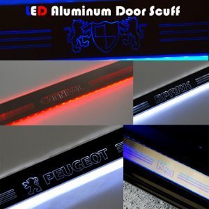 [ Cardenza2016(All New K7) auto parts ] Cardenza2016 LED Aluminum Door Scuff Made in Korea